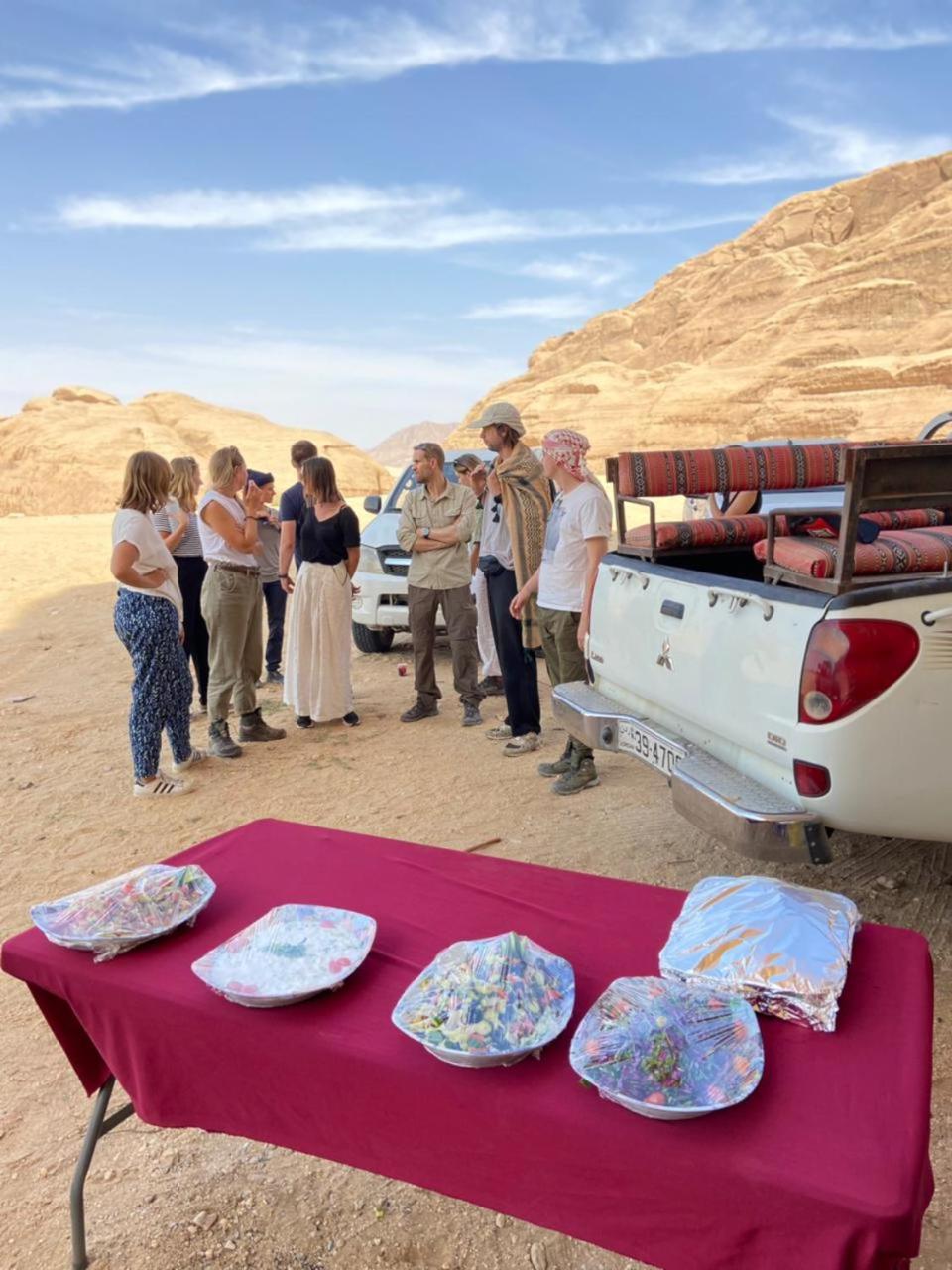 מלון וואדי רם Sunrise Luxury Camp מראה חיצוני תמונה
