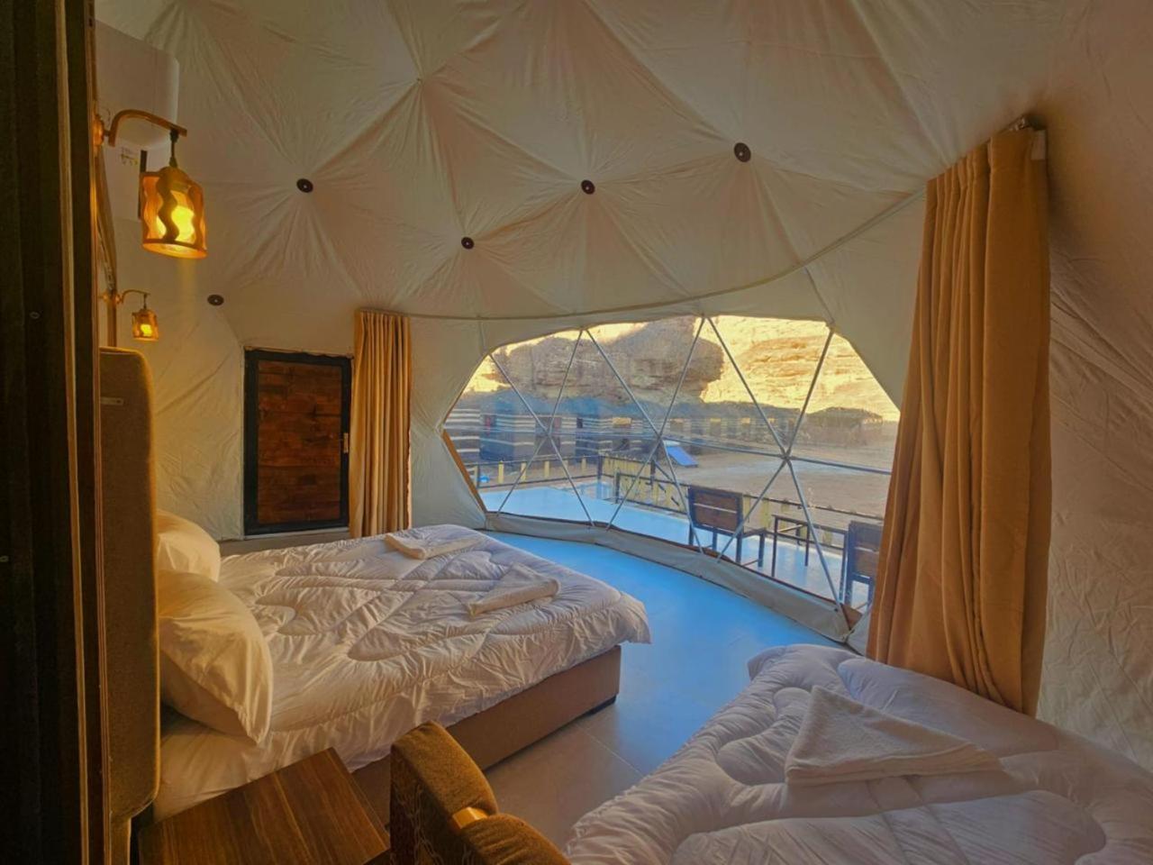 מלון וואדי רם Sunrise Luxury Camp מראה חיצוני תמונה
